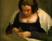 迭戈罗德里格斯德席尔瓦委拉斯贵支 - The Needlewoman